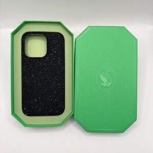 Swarovski Black Sparkle Phone Case for iPhone 14 Pro